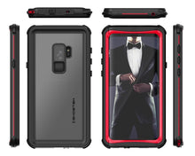 Cargar imagen en el visor de la galería, Galaxy S9+ Plus Rugged Waterproof Case | Nautical Series | [Red] 
