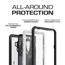 Cargar imagen en el visor de la galería, Galaxy S9+ Plus Rugged Waterproof Case | Nautical Series | [White] 
