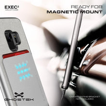 Cargar imagen en el visor de la galería, Galaxy S9+ Protective Wallet Case | Exec 2 Series [Silver] 
