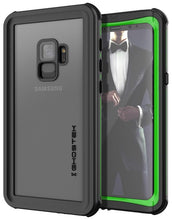 Cargar imagen en el visor de la galería, Galaxy S9 Rugged Waterproof Case | Nautical Series [Green] (Color in image: Black)
