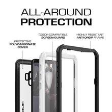Cargar imagen en el visor de la galería, Galaxy S9 Rugged Waterproof Case | Nautical Series [White] 
