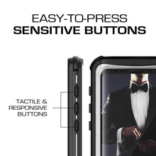Cargar imagen en el visor de la galería, Galaxy S9 Rugged Waterproof Case | Nautical Series [White] 
