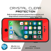 Load image into Gallery viewer, iPhone 7 Waterproof IP68 Case, Punkcase [Red] [StudStar Series] [Slim Fit] [Dirtproof] [Snowproof] (Color in image: light blue)
