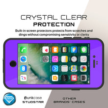 Load image into Gallery viewer, iPhone 7 Waterproof IP68 Case, Punkcase [Puple] [StudStar Series] [Slim Fit] [Dirtproof] [Snowproof] (Color in image: light green)
