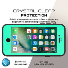 Cargar imagen en el visor de la galería, iPhone SE (4.7&quot;) Waterproof Case, Punkcase [Teal] [StudStar Series] [Slim Fit] [IP68 Certified]] [Dirtproof] [Snowproof] (Color in image: purple)
