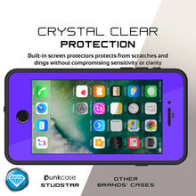 Load image into Gallery viewer, iPhone 8+ Plus Waterproof Case, Punkcase [StudStar Series] [Purple] [Slim Fit] [Shockproof] [Dirtproof] [Snowproof] Armor Cover (Color in image: light green)
