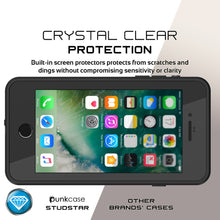 Cargar imagen en el visor de la galería, iPhone 8+ Plus Waterproof Case, Punkcase [StudStar Series] [Black] [Slim Fit] [Shockproof] [Dirtproof] [Snowproof] Armor Cover (Color in image: purple)
