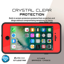 Cargar imagen en el visor de la galería, iPhone 8+ Plus Waterproof Case, Punkcase [StudStar Series] [Red] [Slim Fit] [Shockproof] [Dirtproof] [Snowproof] Armor Cover (Color in image: light green)
