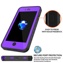 Load image into Gallery viewer, iPhone 7 Waterproof IP68 Case, Punkcase [Puple] [StudStar Series] [Slim Fit] [Dirtproof] [Snowproof] (Color in image: teal)
