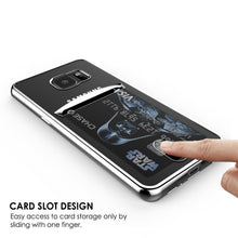 Load image into Gallery viewer, Galaxy S7 EDGE Case, PUNKCASE® LUCID Silver Series | Card Slot | SHIELD Screen Protector | Ultra fit (Color in image: Rose Gold)
