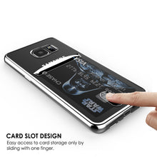 Load image into Gallery viewer, Galaxy S6 EDGE Case, PUNKCASE® LUCID Silver Series | Card Slot | SHIELD Screen Protector | Ultra fit (Color in image: Rose Gold)
