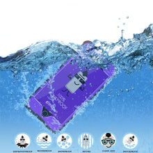 Cargar imagen en el visor de la galería, iPhone 6s/6 Waterproof Case, PunkCase StudStar Purple w/ Attached Screen Protector | Lifetime Warranty (Color in image: light blue)
