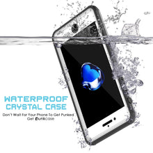 Load image into Gallery viewer, WATERPROOF CRYSTAL CASE Don&#39;t Wait For Your Phone To Get Punked Get Punkcase (Color in image: Pink)
