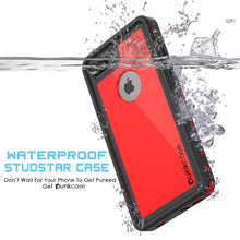Cargar imagen en el visor de la galería, iPhone 8+ Plus Waterproof Case, Punkcase [StudStar Series] [Red] [Slim Fit] [Shockproof] [Dirtproof] [Snowproof] Armor Cover (Color in image: light blue)
