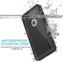 Cargar imagen en el visor de la galería, iPhone 8+ Plus Waterproof Case, Punkcase [StudStar Series] [Black] [Slim Fit] [Shockproof] [Dirtproof] [Snowproof] Armor Cover (Color in image: light blue)
