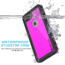 Cargar imagen en el visor de la galería, iPhone 7+ Plus Waterproof IP68 Case, Punkcase [Pink] [StudStar Series] [Slim Fit] [Dirtproof] (Color in image: light green)
