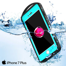 Load image into Gallery viewer, iPhone 8+ Plus Waterproof Case, Punkcase ALPINE Series, Teal | Heavy Duty Armor Cover (Color in image: pink)
