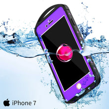 Cargar imagen en el visor de la galería, iPhone SE (4.7&quot;) Waterproof Case, Punkcase ALPINE Series, Purple | Heavy Duty Armor Cover (Color in image: white)
