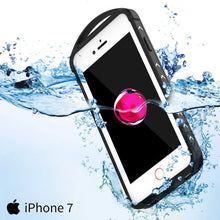 Cargar imagen en el visor de la galería, iPhone SE (4.7&quot;) Waterproof Case, Punkcase ALPINE Series, White | Heavy Duty Armor Cover (Color in image: light blue)
