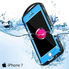 Cargar imagen en el visor de la galería, iPhone SE (4.7&quot;) Waterproof Case, Punkcase ALPINE Series, Light Blue | Heavy Duty Armor Cover (Color in image: red)
