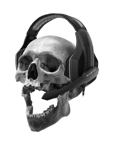 GHOSTEK® GAMING HEADPHONES | HERO SERIES | BLACK | PUNKCASE (Color in image: Default Title)