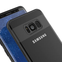Cargar imagen en el visor de la galería, Galaxy S8 Case, Punkcase [MASK Series] [BLACK] Full Body Hybrid Dual Layer TPU Cover W/ Protective PUNKSHIELD Screen Protector (Color in image: red)
