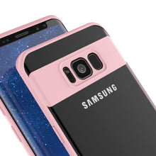 Cargar imagen en el visor de la galería, Galaxy S8 Plus Case, Punkcase [MASK Series] [PINK] Full Body Hybrid Dual Layer TPU Cover W/ Protective PUNKSHIELD Screen Protector (Color in image: red)
