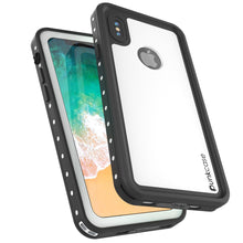 Cargar imagen en el visor de la galería, iPhone X Waterproof IP68 Case, Punkcase [White] [StudStar Series] [Slim Fit] [Dirtproof] (Color in image: red)
