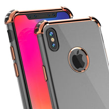 Cargar imagen en el visor de la galería, iPhone X Case, Punkcase [BLAZE SERIES] Protective Cover W/ PunkShield Screen Protector [Shockproof] [Slim Fit] for Apple iPhone 10 [Rosegold] 
