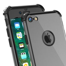 Cargar imagen en el visor de la galería, iPhone 8 Case, Punkcase [BLAZE SERIES] Protective Cover W/ PunkShield Screen Protector [Shockproof] [Slim Fit] for Apple iPhone [Black] (Color in image: Rose gold)
