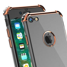 Cargar imagen en el visor de la galería, iPhone 8 Case, Punkcase [BLAZE SERIES] Protective Cover W/ PunkShield Screen Protector [Shockproof] [Slim Fit] for Apple iPhone [RoseGold] (Color in image: Red)
