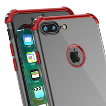 Cargar imagen en el visor de la galería, iPhone 7 PLUS Case, Punkcase [BLAZE SERIES] Protective Cover W/ PunkShield Screen Protector [Shockproof] [Slim Fit] for Apple iPhone 7 PLUS [Red] (Color in image: Gold)
