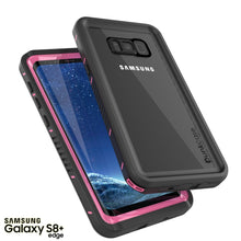 Cargar imagen en el visor de la galería, Galaxy S8 PLUS Waterproof Case, Punkcase [Extreme Series] [Slim Fit] [IP68 Certified] [Shockproof] [Snowproof] [Dirproof] Armor Cover W/ Built In Screen Protector for Samsung Galaxy S8+ [Pink] (Color in image: Teal)

