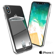 Load image into Gallery viewer, iPhone X Case, PUNKcase [LUCID Series] Slim Fit Protective Dual Layer Armor Cover W/ Scratch Resistant PUNKSHIELD Screen Protector [SILVER] (Color in image: Rose)
